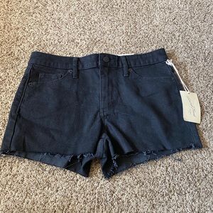 Black Jean Shorts!